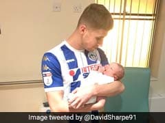 Footballer Scores Two Goals, Rushes To See Birth Of Son In Nick Of Time