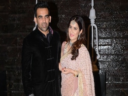 Sagarika Ghatge And Zaheer Khan's Wedding: Sachin Tendulkar Leads Celeb Roll Call At Reception Sagarika Ghatge And Zaheer Khan's Wedding: Sachin Tendulkar Leads Celeb Roll Call At Reception