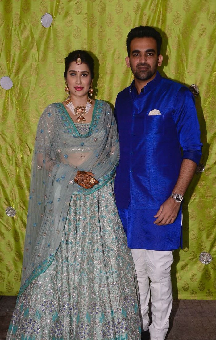 Sagarika Ghatge And Zaheer Khan's Mehendi Function. See Pics