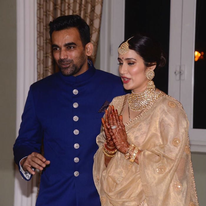 Sagarika Ghatge And Zaheer Khan Close Wedding Festivities With Mumbai ...