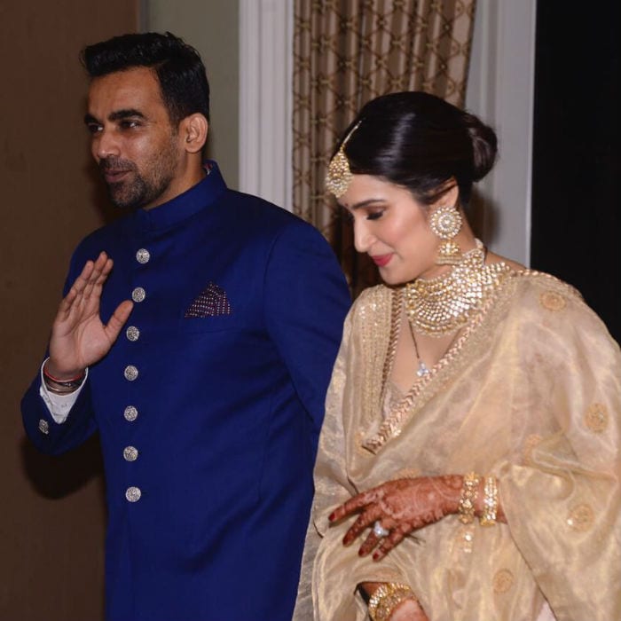 Sagarika Ghatge And Zaheer Khan Close Wedding Festivities With Mumbai ...