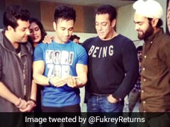 When Salman Khan Surprised The Team Of <i>Fukrey Returns</i>