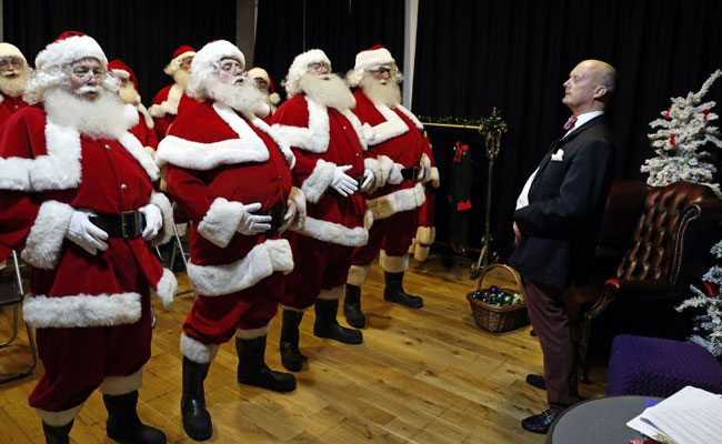 Ahead Of Christmas, Santa Claus School Is In Session. See Pics