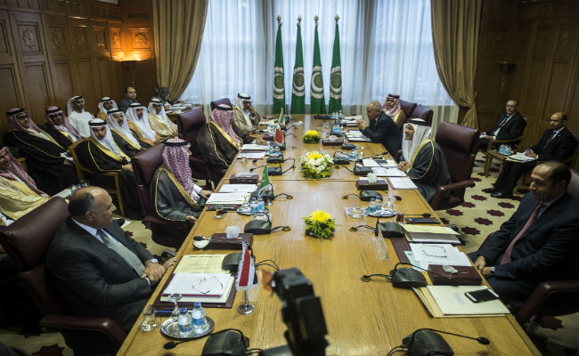 Saudi, Bahrain Target Iran At Arab League Meeting