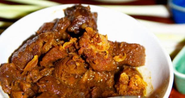 Meat Curry with Paneer