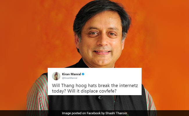 'Thang Hoog Hats'? Shashi Tharoor's Typo Has Twitter Going 'Hain?'