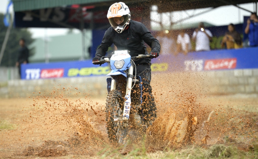 sherco tvs rtr 450 fx first ride