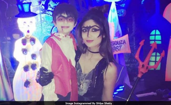 Inside Shilpa Shetty's Halloween Party For Son Viaan. See Pics