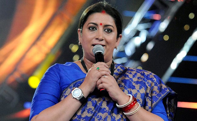 What Smriti Irani Said About Party Colleague's "Ripped Jeans" Remark