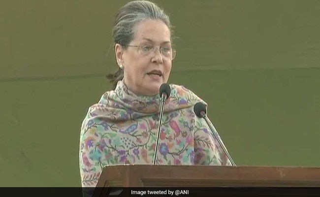 Sonia Gandhi Condemns Egypt Terror Attack, Says Terrorism Calls For Concerted Response