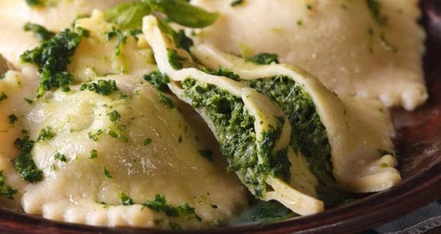 Spinach and Ricotta Ravioli Recipe - NDTV Food