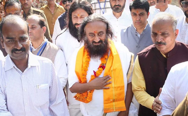 Art of Living founder Sri Sri Ravi Shankar in Delhi after three years, to  take part in various events – India TV