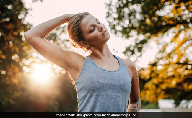 stretching helps in relieving muscle tension