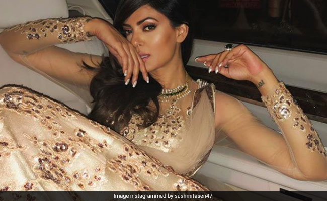 Sushmita Sen Sizzles In Gold And We Just Can't Get Enough