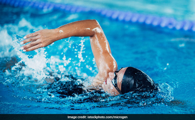 swimming is back intensive cardio exercise