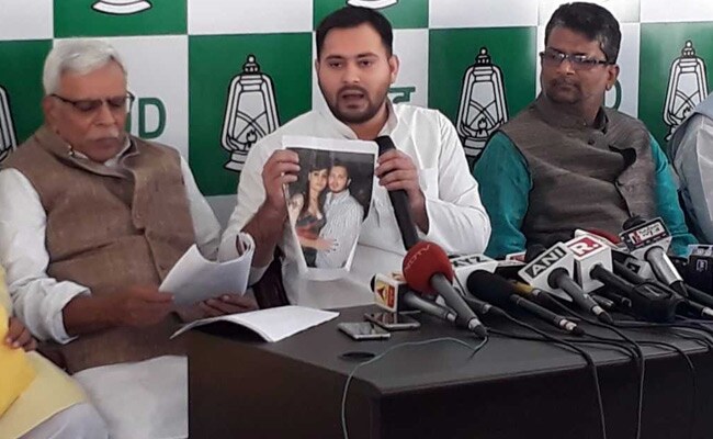 tejaswi yadav press conference 650