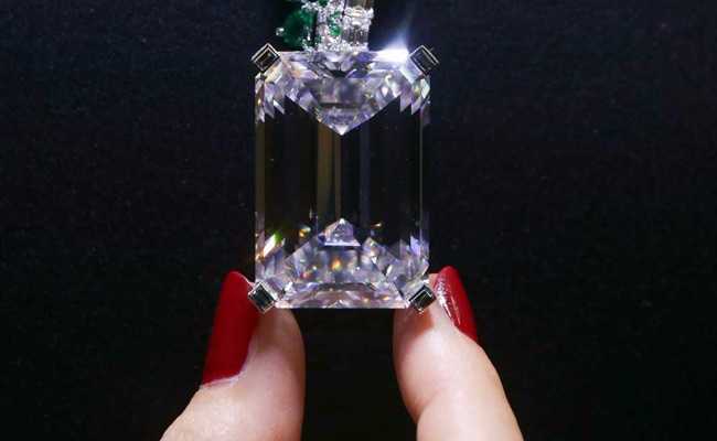 Largest Diamond Ever Auctioned, Sold For A Record Price In Geneva