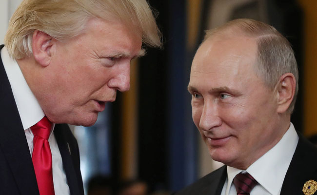 Vladimir Putin Calls For 'Pragmatic Cooperation' In New Year Wishes To Donald Trump