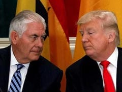 Donald Trump Backs Under Fire Rex Tillerson; Says Rumours Are "Fake News"