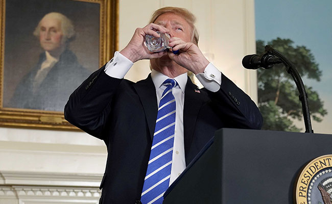 Donald Trump, The Water Bottle, And Marco Rubio's Revenge
