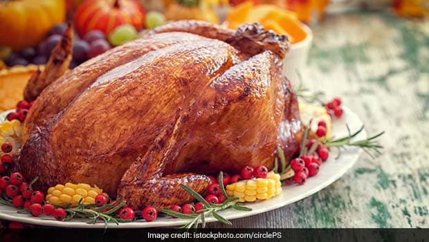 Roast Turkey with Cranberry Sauce Recipe