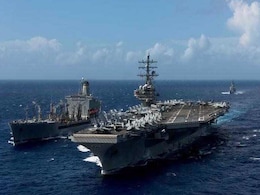 Japan's Biggest Warship To Drill With US Carriers Near Korean Peninsula Japan's Biggest Warship To Drill With US Carriers Near Korean Peninsula