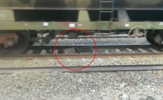 In Uttar Pradesh, Train Passes Over Man. He Walks Away Unhurt. Watch