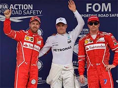 Brazilian Grand Prix: Valtteri Bottas On Pole As Lewis Hamilton Crashes Out