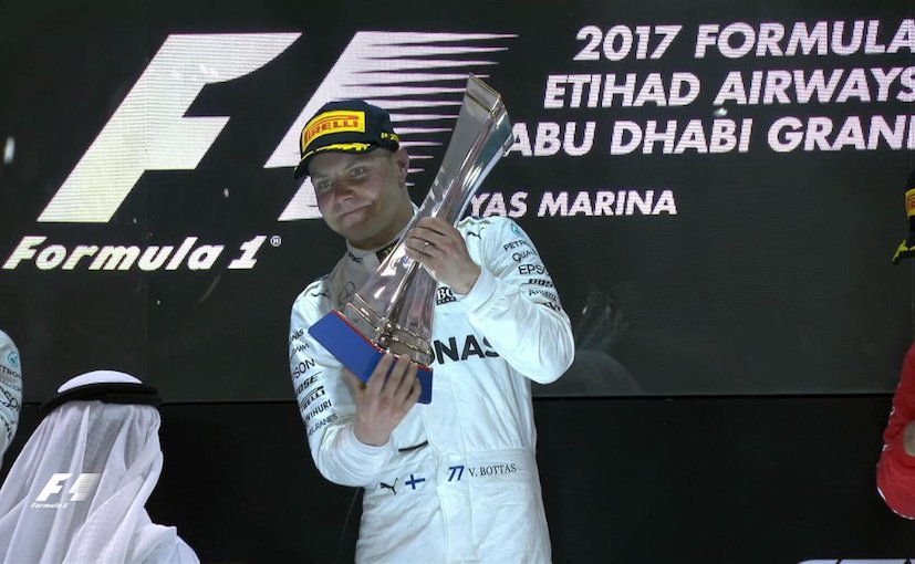 F1: Valtteri Bottas Renews Contract With Mercedes For 2019