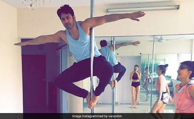 varun flaunts a polga pose on instagram