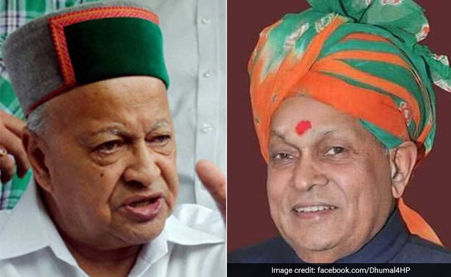 Himachal Pradesh Results 2017: Virbhadra Singh vs Prem Kumar Dhumal, The Battle Of Old Guards