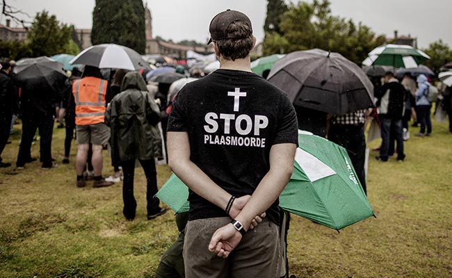 White South African Farmers Hold New Protest Over Murders