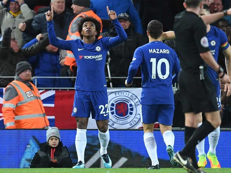 Premier League: Willian Helps Chelsea Get Back On Track With 2-1 Win Over Crystal Palace