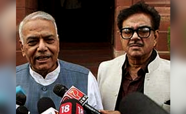 Yashwant Sinha, Shatrughan Sinha 'Disgruntled' Men With 'Devious Plot', Should Resign: BJP Leader