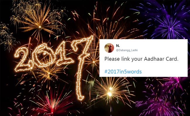 2017 In 5 Words? Twitter Takes Up The Challenge, Delivers Gems
