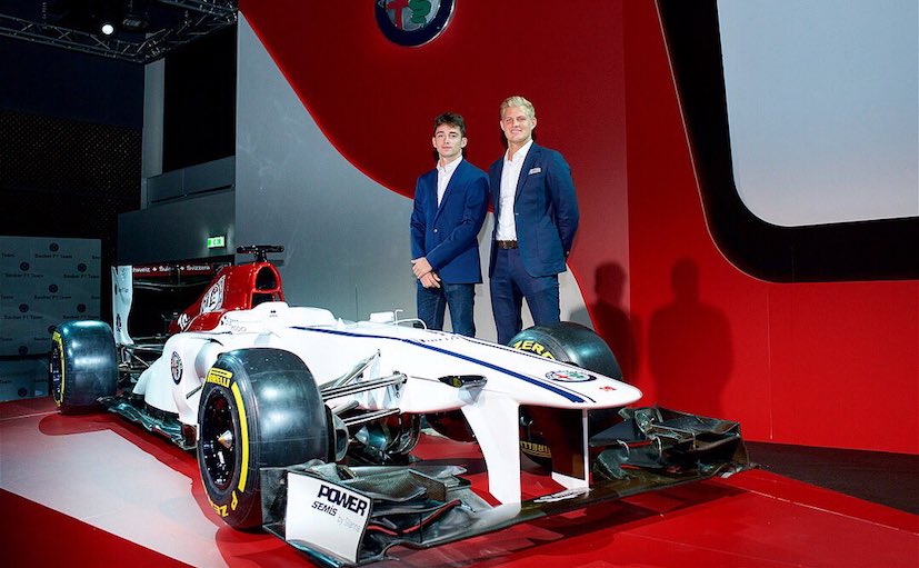 Sauber Unveils 2018 Alfa Romeo F1 Livery Concept; Ericsson and Leclerc Announced Drivers