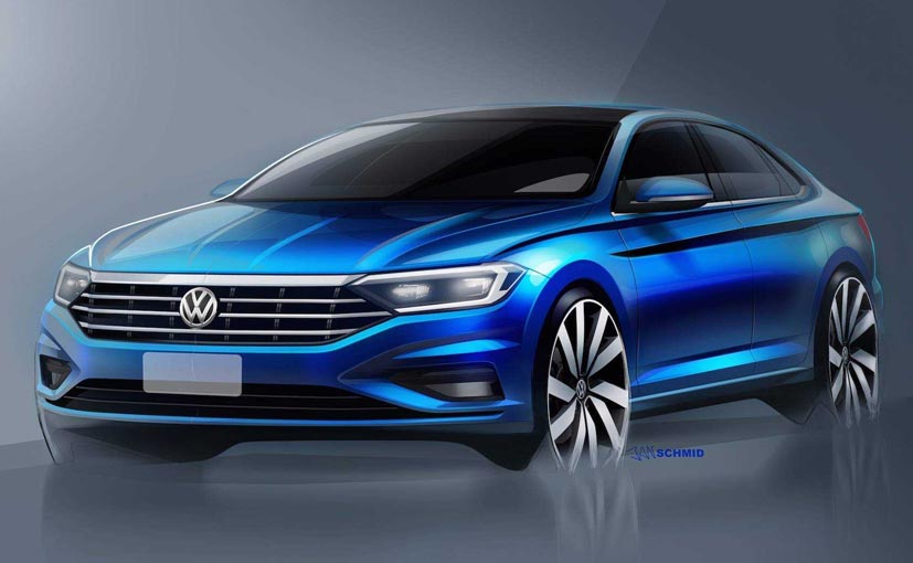 2019 Volkswagen Jetta Teased Ahead Of Detroit Motor Show Unveil
