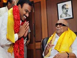 "I Place 2G Verdict At Your Feet", Says A Raja To DMK Chief "I Place 2G Verdict At Your Feet", Says A Raja To DMK Chief