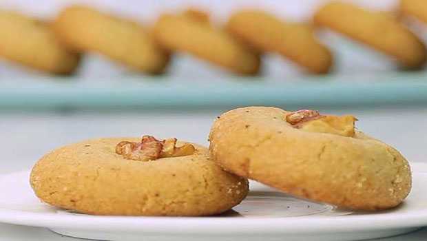 Watch: Make Atta Walnut Cookies In Under 30 Mins With This Easy Recipe Video