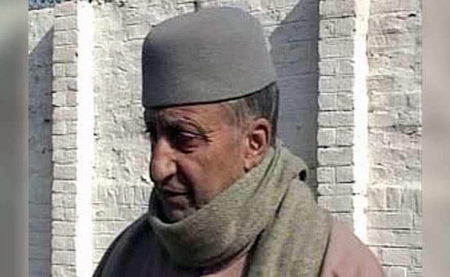Ex-Hurriyat Chairman Abdul Gani Bhat Questioned For 8 Hours In Pak Terror Funding Case