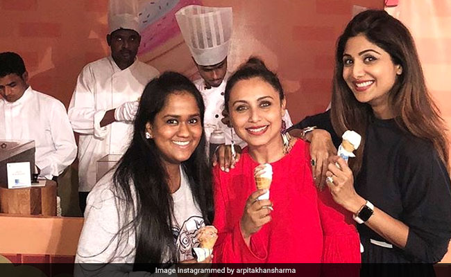All The Action From Inside Rani Mukerji S Daughter Adira S Party