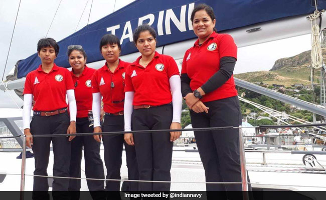 In Voyage Around The Globe, Navy's All-Women Crew Leave New Zealand