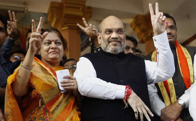 Amit Shah Was Once Booth Manager In Area Where He Voted Today As BJP Boss