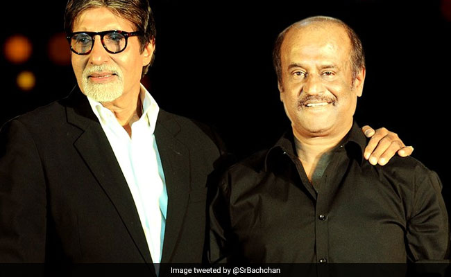 Amitabh Bachchan Sends Best Wishes To Rajinikanth On His Political Debut