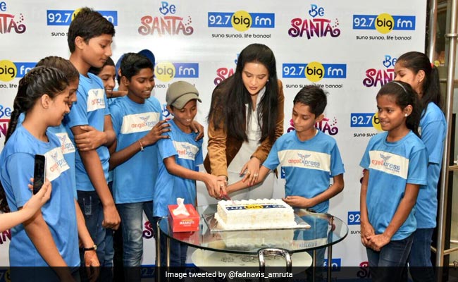 Devendra Fadnavis' Wife Trolled For Promoting Christmas-Themed Charitable Event