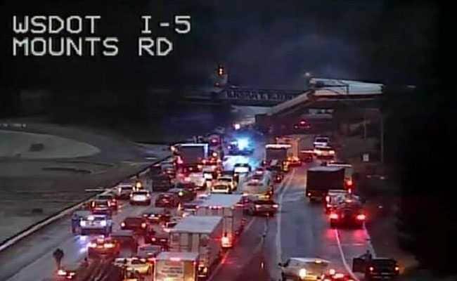 Amtrak Train Derails On Highway Bridge In Washington, Several Killed