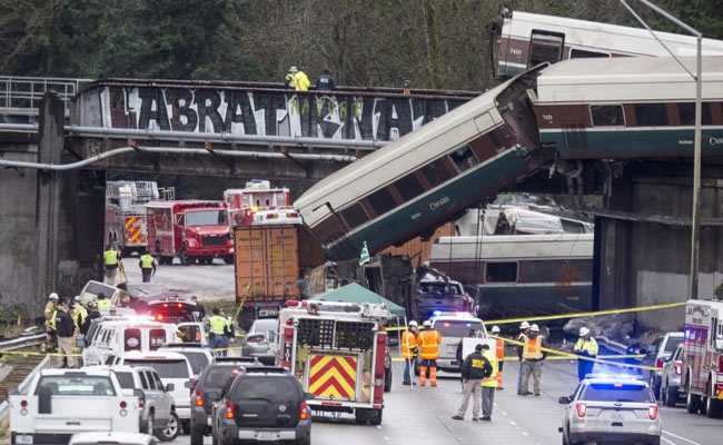 Passenger Train On New Route Derails In Washington State, Killing At Least 3