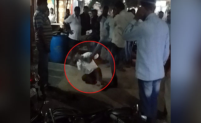 Video Shows Contractor Beating, Kicking Official in Andhra Pradesh
