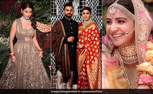 Anushka Sharma's Entire Wedding Wardrobe, In One Place