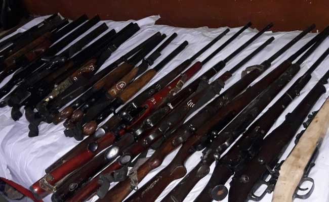 Car Found Carrying 25 Rifles, 4,000 Rounds Near Nashik, 3 Arrested